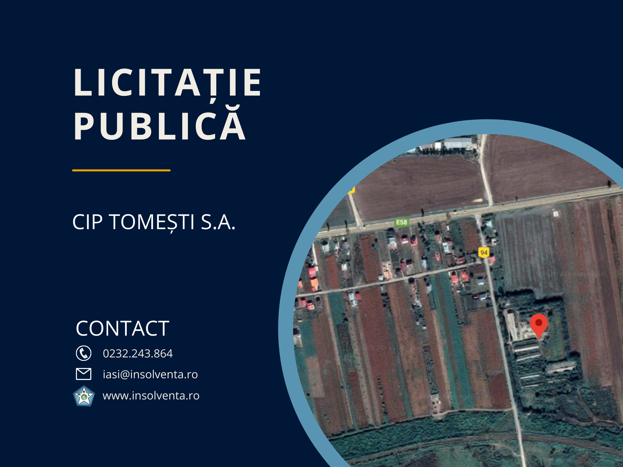 licitatie cip tomesti